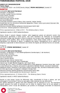 TORINODANZA FESTIVAL 2018