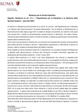 Sono elencati tutti i contratti di sponsorizzazione stipulati nell'anno di riferimento, con relativo importo, Roma Capitale