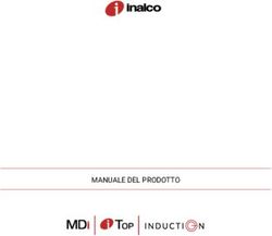 MANUALE DEL PRODOTTO - Inalco
