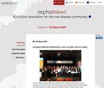 2017 Il database internazionale sulle malattie rare e i farmaci orfani che unisce assistenza sanitaria e ricerca - Orphanet