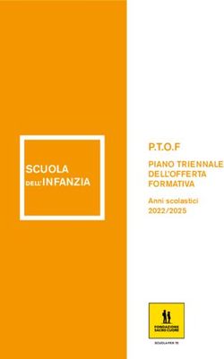 P.T.O.F PIANO TRIENNALE DELL'OFFERTA FORMATIVA - SCUOLA PRIMARIA