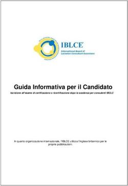 Guida Informativa per il Candidato - IBLCE