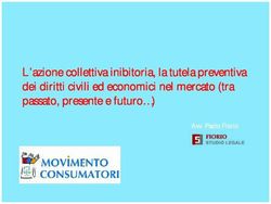 L'azione collettiva inibitoria, la tutela preventiva dei diritti civili ed economici nel mercato (tra passato, presente e futuro ) - Avv. Paolo Fiorio