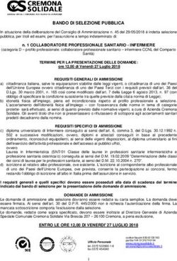 BANDO DI SELEZIONE PUBBLICA - Cremona Solidale