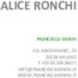 ALICE RONCHI - Francesca Minini