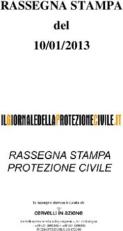 RASSEGNA STAMPA del 10/01/2013 - Il Giornale della ...