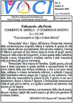 Dalle parole...alla Parola - COMMENTO AL VANGELO - 2 DOMENICA DI AVVENTO