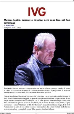 Musica, teatro, cabaret e cosplay: ecco cosa fare nel fine settimana - IVG.it