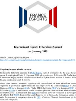 International Esports Federations Summit on January 2019