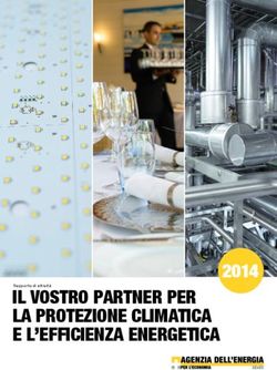 IL VOSTRO PARTNER PER LA PROTEZIONE CLIMATICA E L'EFFICIENZA ENERGETICA 2014 - ENAW