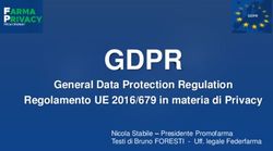 GDPR General Data Protection Regulation Regolamento UE 2016/679 in materia di Privacy - Federfarma Napoli