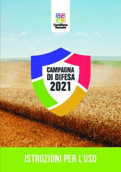 Istruzioni per l'uso - Condifesa Venezia