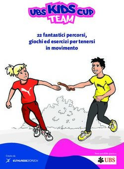 22 fantastici percorsi, giochi ed esercizi per tenersi in movimento - UBS