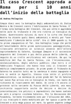 Il caso Crescent approda a anni