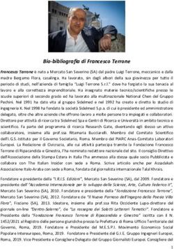 Bio-bibliografia di Francesco Terrone