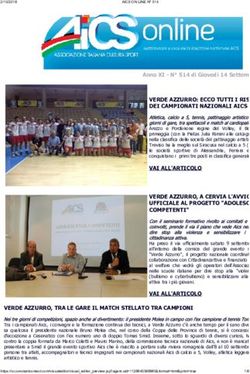 VERDE AZZURRO: ECCO TUTTI I RIS DEI CAMPIONATI NAZIONALI AICS