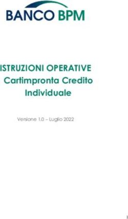 ISTRUZIONI OPERATIVE Cartimpronta Credito Individuale - Versione 1.0 - Luglio 2022