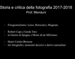 Storia e critica della fotografia 2017-2018 - Prof. Menduni - Fotogiornalismo: Leica, Rotocalco, Magnum - MediaStudies