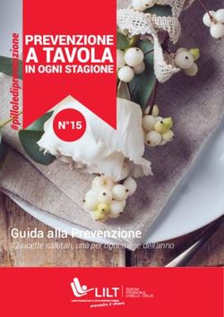 Guida alla Prevenzione - 12 ricette salutari, una per ogni mese dell'anno N 15 - 12 ricette salutari, una per ogni mese dell ...