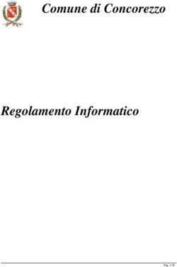 Comune di Concorezzo - Regolamento Informatico