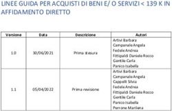 LINEE GUIDA PER ACQUISTI DI BENI E/ O SERVIZI 139 K IN AFFIDAMENTO DIRETTO