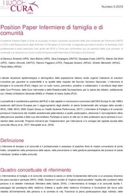 Position Paper Infermiere di famiglia e di comunit&agrave; - I Luoghi della ...