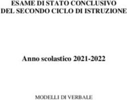 ESAME DI STATO CONCLUSIVO DEL SECONDO CICLO DI ISTRUZIONE - Anno ...