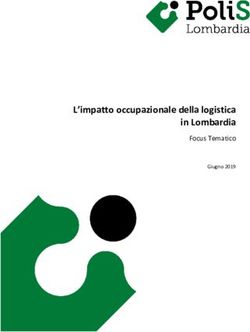L'impatto occupazionale della logistica in Lombardia - Focus Tematico Giugno 2019