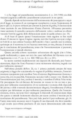 Silenzio-assenso: il significato costituzionale - Nuove Autonomie