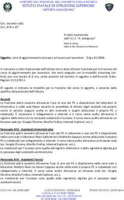 ISTITUTO STATALE DI ISTRUZIONE SUPERIORE - Arturo Malignani