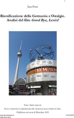 Riunificazione della Germania e Ostalgie. Analisi del film Good Bye, Lenin!