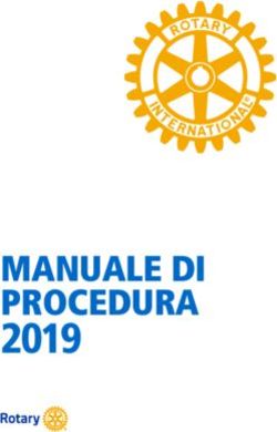 2019 MANUALE DI PROCEDURA - Rotary 2071