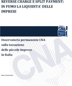 REVERSE CHARGE E SPLIT PAYMENT: IN FUMO LA LIQUIDITA' DELLE IMPRESE - Osservatorio permanente CNA sulla tassazione delle piccole imprese in Italia