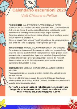 Calendario escursioni 2020 - Valli Chisone e Pellice - Turismo ...
