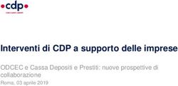 Interventi di CDP a supporto delle imprese - ODCEC e Cassa Depositi e Prestiti: nuove prospettive di collaborazione - ODCEC Roma