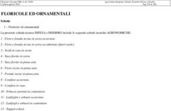 FLORICOLE ED ORNAMENTALI - Scheda
