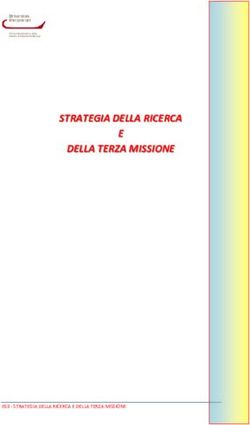 STRATEGIA DELLA RICERCA E DELLA TERZA MISSIONE - E63 - STRATEGIA DELLA RICERCA E DELLA TERZA MISSIONE - Universitas Mercatorum