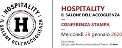 HOSPITALITY IL SALONE DELL'ACCOGLIENZA - CONFERENZA STAMPA - Hospitality Riva