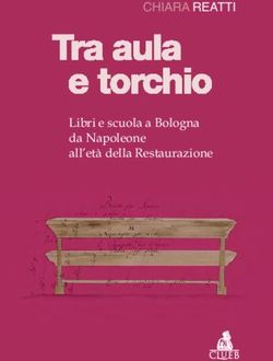 Libri e scuola a Bologna da Napoleone all'et&agrave; della Restaurazione - CHIARA REATTI - Clueb
