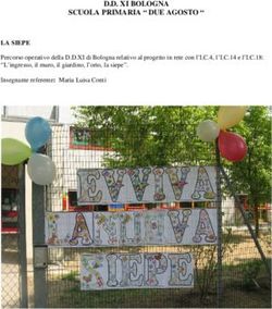 D.D. XI BOLOGNA SCUOLA PRIMARIA " DUE AGOSTO "