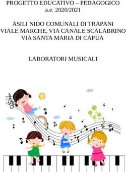 PROGETTO EDUCATIVO - PEDAGOGICO ASILI NIDO COMUNALI DI TRAPANI VIALE MARCHE, VIA CANALE SCALABRINO VIA SANTA MARIA DI CAPUA LABORATORI MUSICALI ...