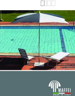 CATALOGO 2019 - Ombrelloni professionali giardino e basi