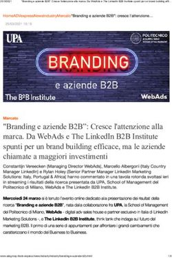 "BRANDING E AZIENDE B2B": CRESCE L'ATTENZIONE ALLA MARCA. DA WEBADS E THE LINKEDIN B2B INSTITUTE SPUNTI PER UN BRAND BUILDING EFFICACE, MA LE ...