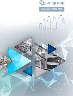 COMPANY PROFILE 2019 - SMI