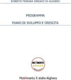 PROGRAMMA PIANO DI SVILUPPO E CRESCITA - MOVIMENTO 5 STELLE ALGHERO - ROBERTO FERRARA SINDACO DI ALGHERO - CANDIDATO ...