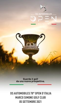 DS AUTOMOBILES 78 OPEN D'ITALIA MARCO SIMONE GOLF CLUB 05 SETTEMBRE 2021 - Guarda il golf da una nuova prospettiva.