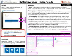 Outlook Web App - Guida Rapida - Universit&agrave; di Trieste