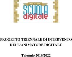 PROGETTO TRIENNALE DI INTERVENTO DELL'ANIMATORE DIGITALE - Triennio 2019/2022