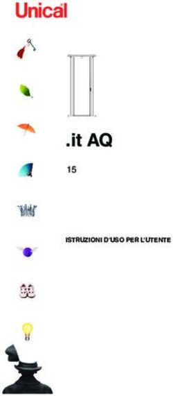 It AQ ISTRUZIONI D'USO PER L'UTENTE - Schede-tecniche.it