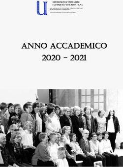 ANNO ACCADEMICO 2020 2021 - Universit&agrave; per il tempo libero ...